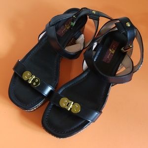 7 for All Mankind Wedge Platform Sandal